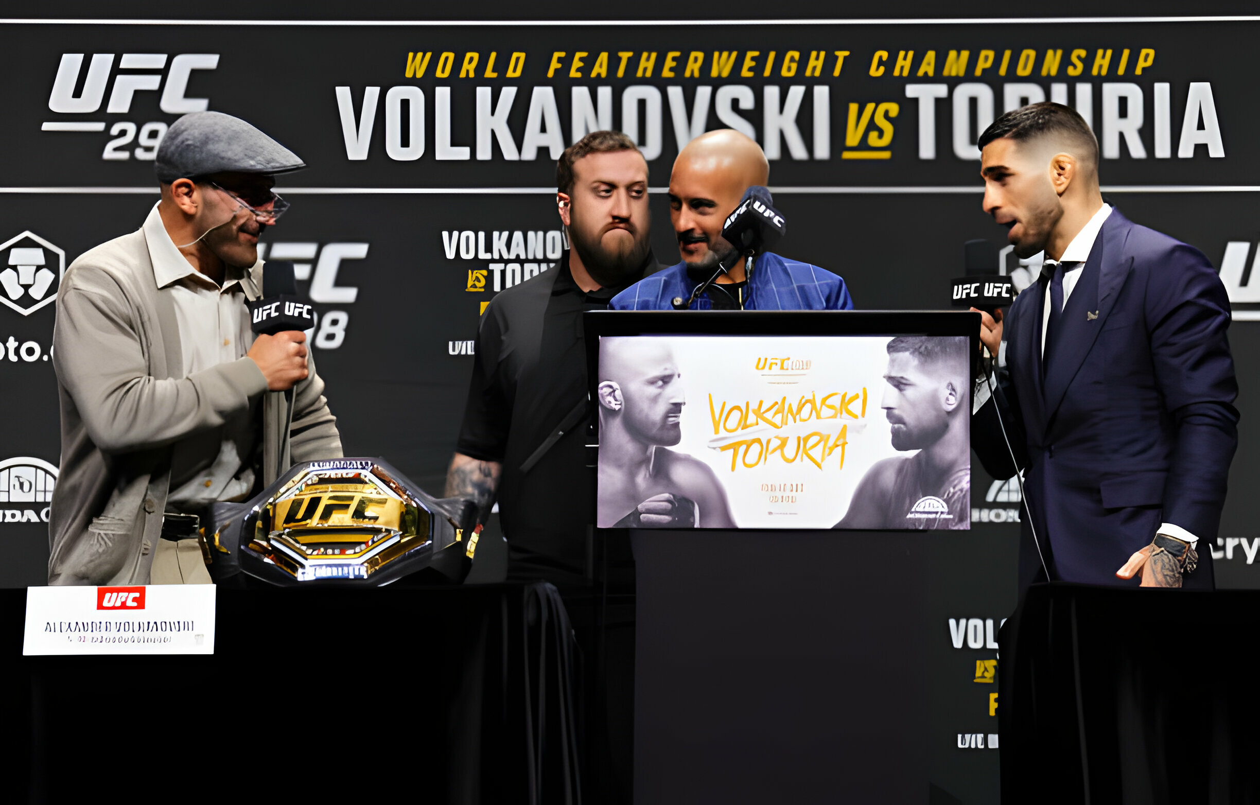 UFC 298 Volkanovski vs Topuria